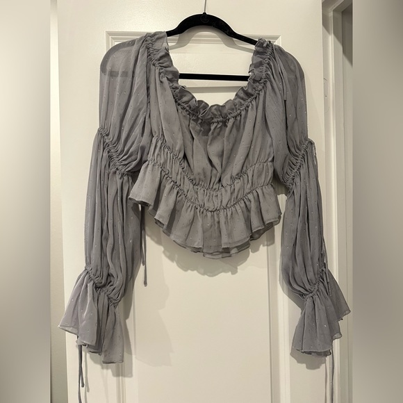 Tularosa White Sands Top in Gray - Picture 6 of 13